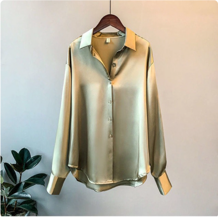 Angela - Women's Satin Shirt