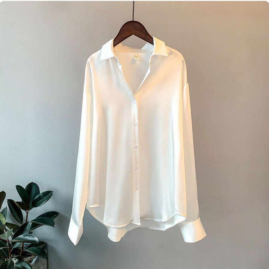 Angela - Women's Satin Shirt