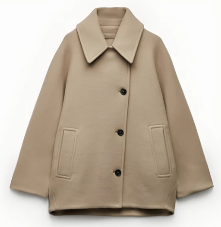 Oversized Wollen Jas