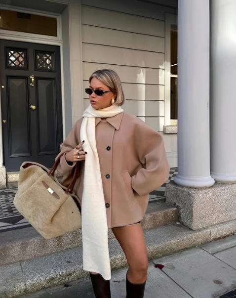 Oversized Wollen Jas