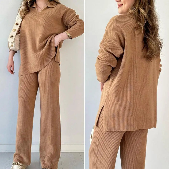 Gebreide Loungewear Set - 2-Delig