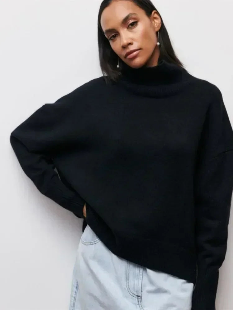 Olivia - Turtle Neck Sweater