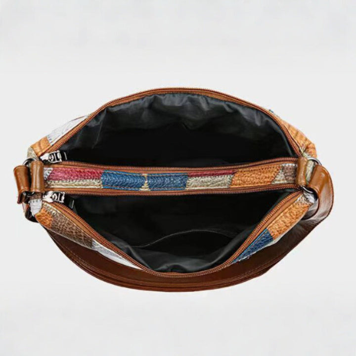 Clara | Mosaic Leather Handbag