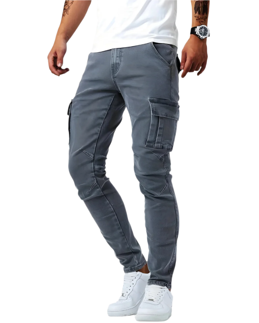 Marino | Cargo Stretch Trousers