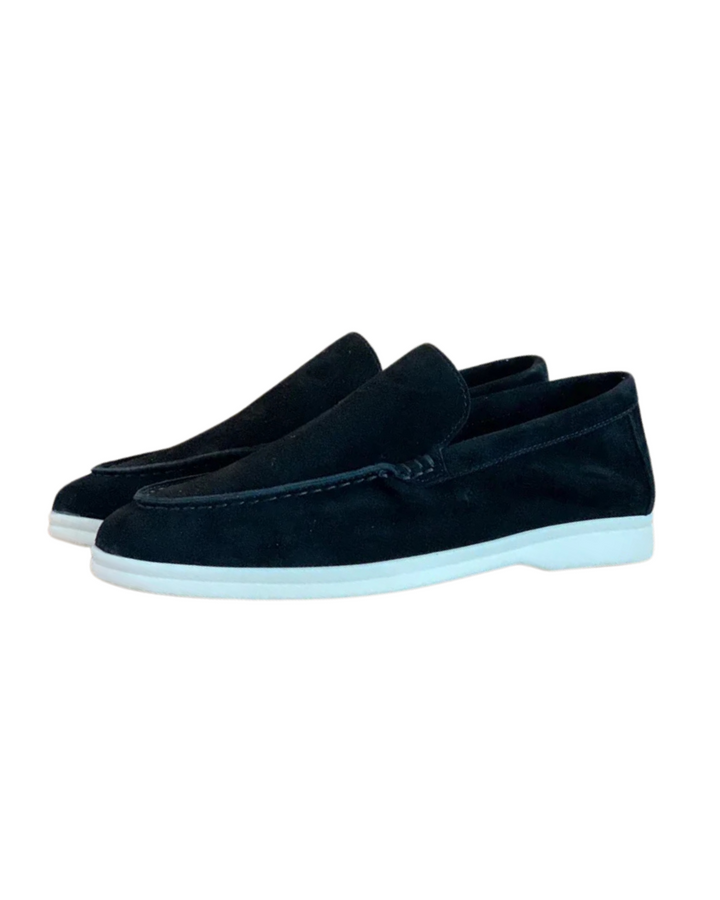 Santoni | Elegant Suède Loafers