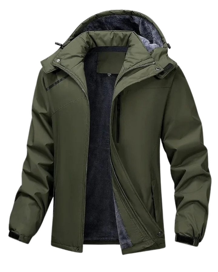 Elegant fleece jacket for outdoor use