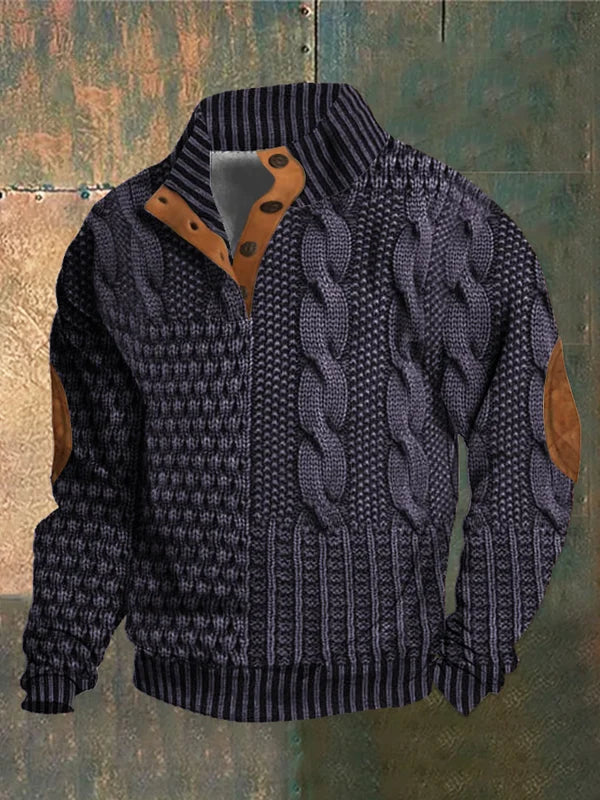 Elric | Patterned Knit Sweater