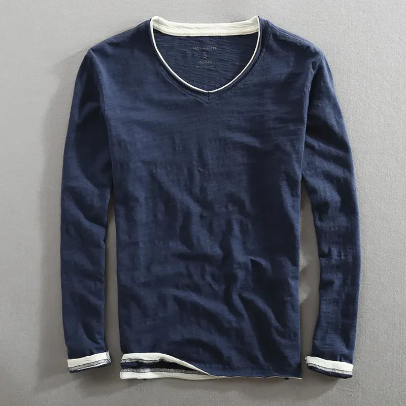 Rowan | Long-Sleeve Cotton Shirt