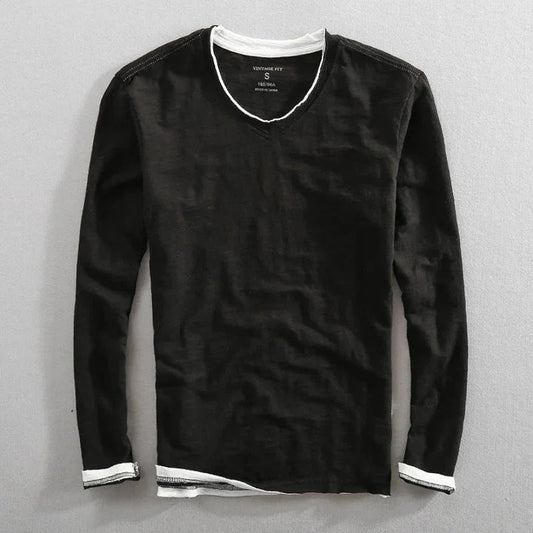 Rowan | Long-Sleeve Cotton Shirt
