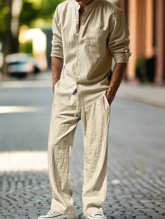 Owen - Casual Linen Set