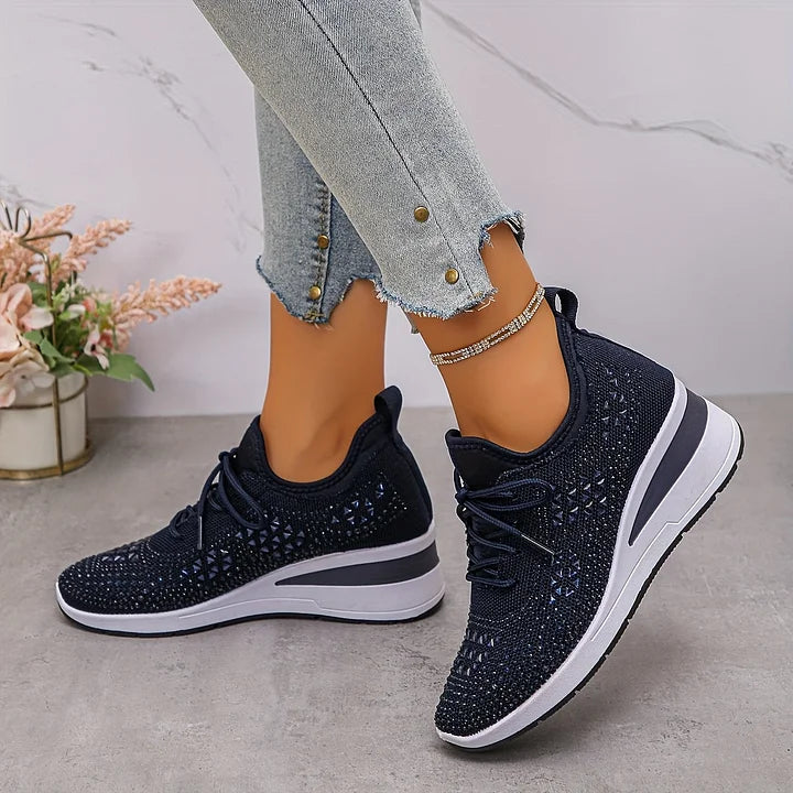 Elara | Orthopaedic Sparkle Trainers
