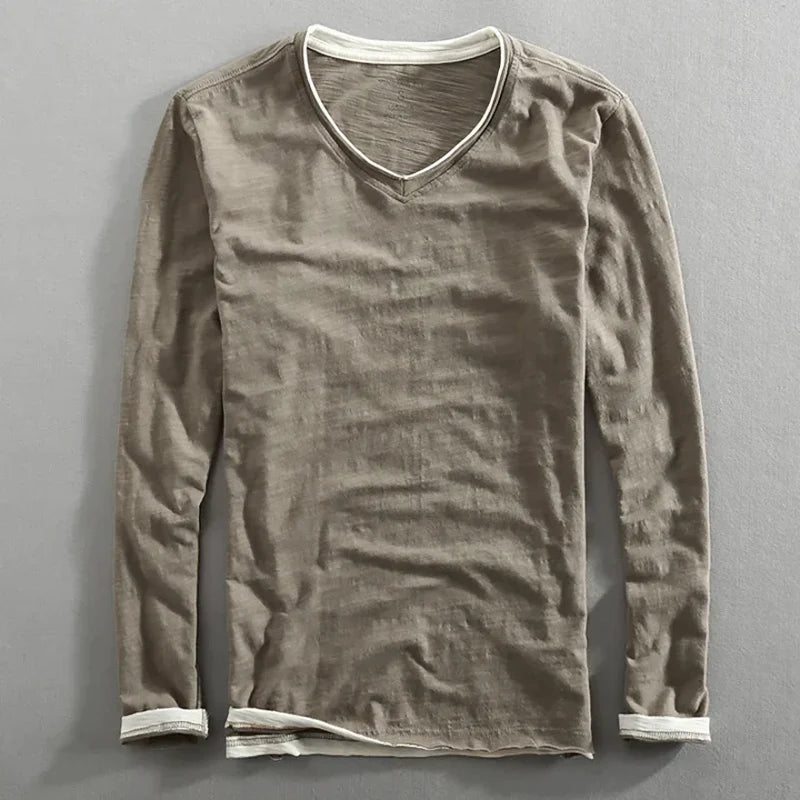 Rowan | Long-Sleeve Cotton Shirt