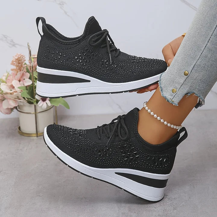 Elara | Orthopaedic Sparkle Trainers
