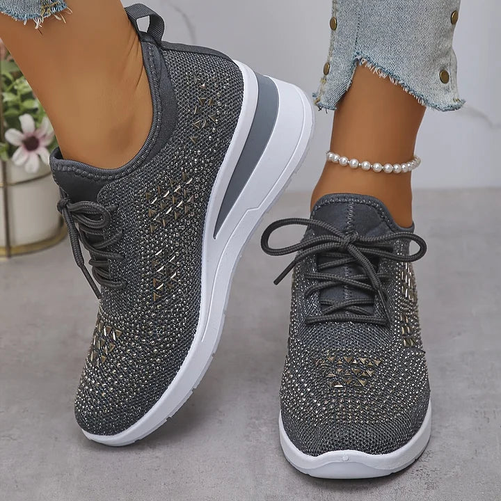 Elara | Orthopaedic Sparkle Trainers