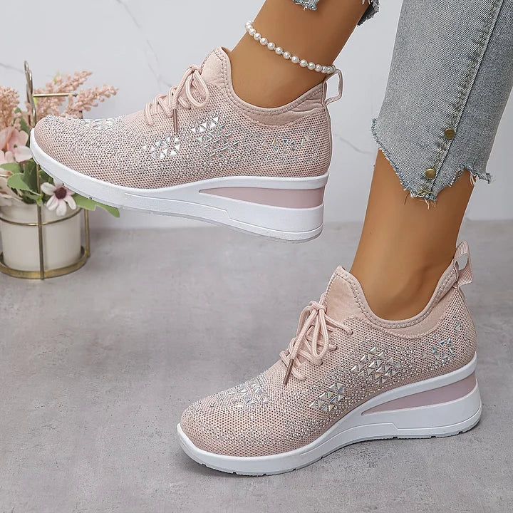 Elara | Orthopaedic Sparkle Trainers