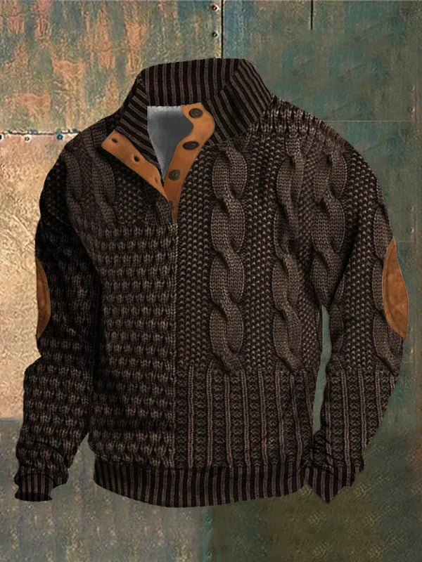 Elric | Patterned Knit Sweater