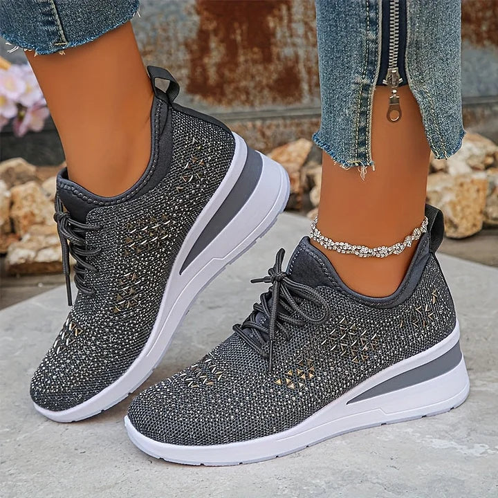 Elara | Orthopaedic Sparkle Trainers