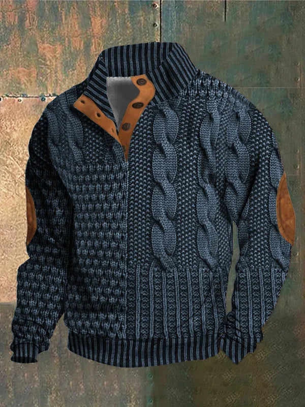 Elric | Patterned Knit Sweater