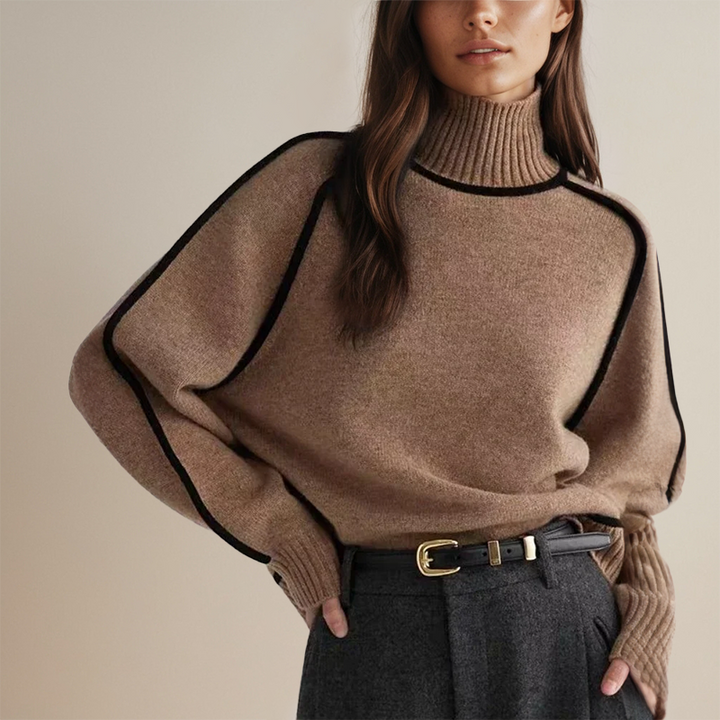 Lina™ - Roll Neck Jumper
