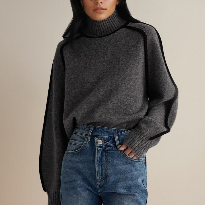 Lina™ - Roll Neck Jumper