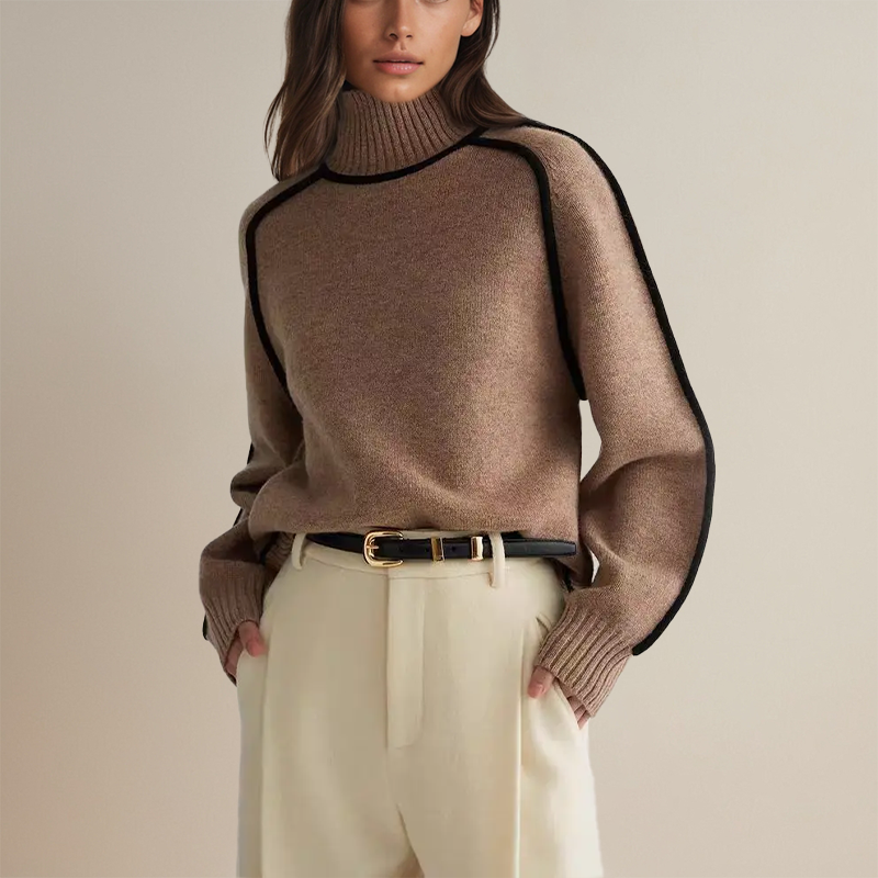Lina™ - Roll Neck Jumper