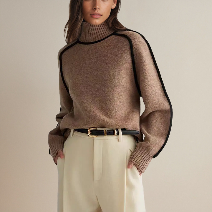Lina™ - Roll Neck Jumper