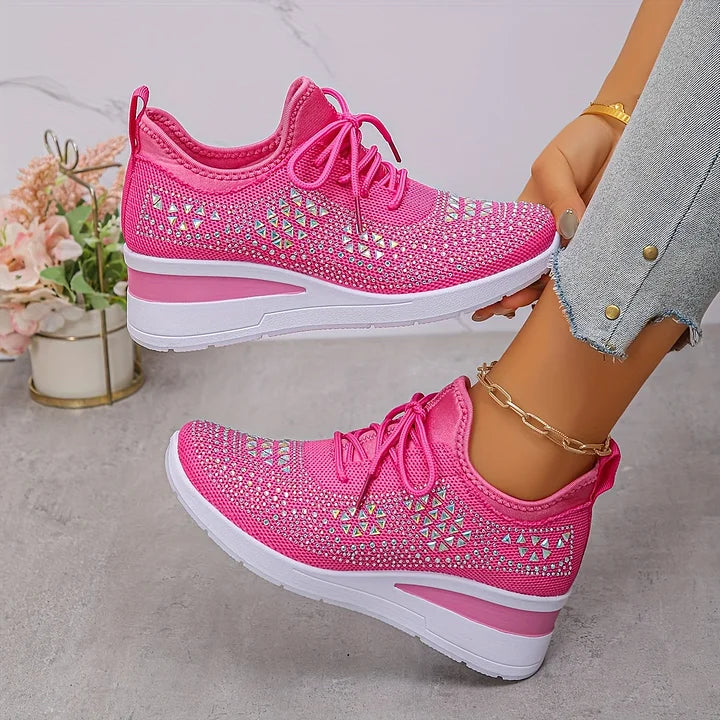 Elara | Orthopaedic Sparkle Trainers