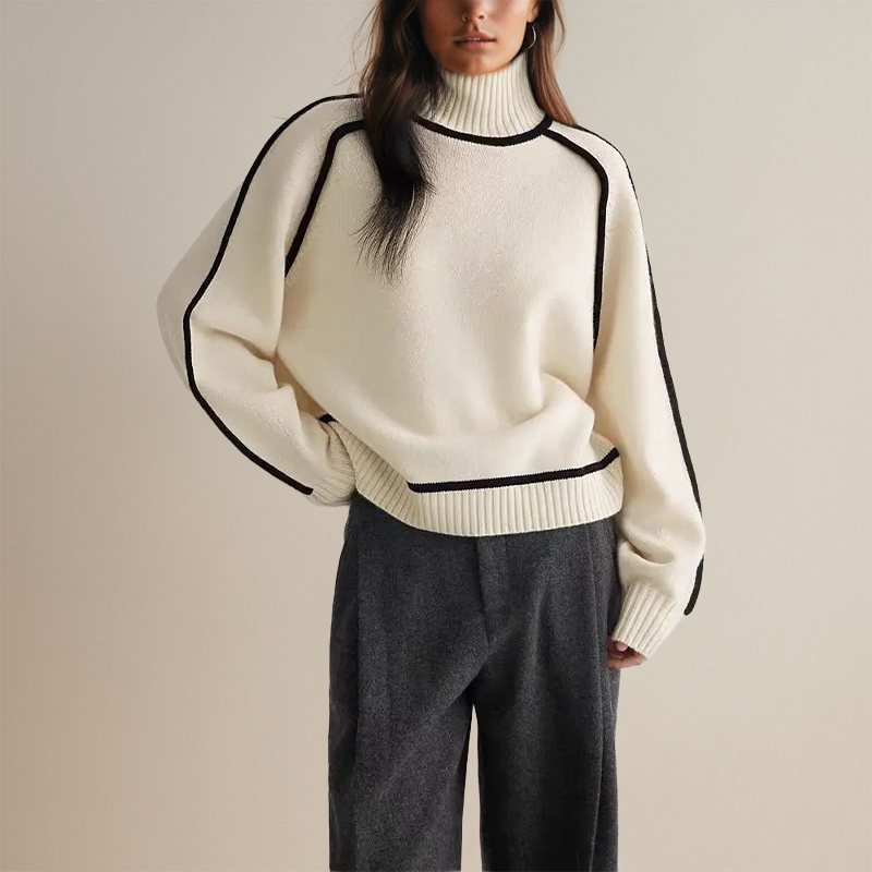 Lina™ - Roll Neck Jumper