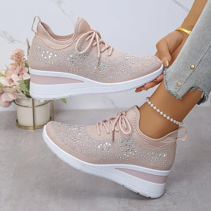 Elara | Orthopaedic Sparkle Trainers