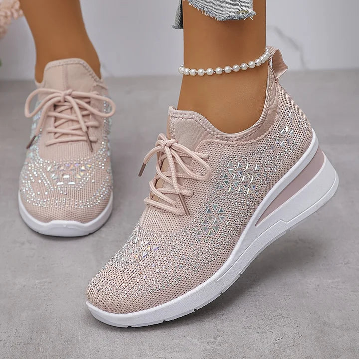 Elara | Orthopaedic Sparkle Trainers