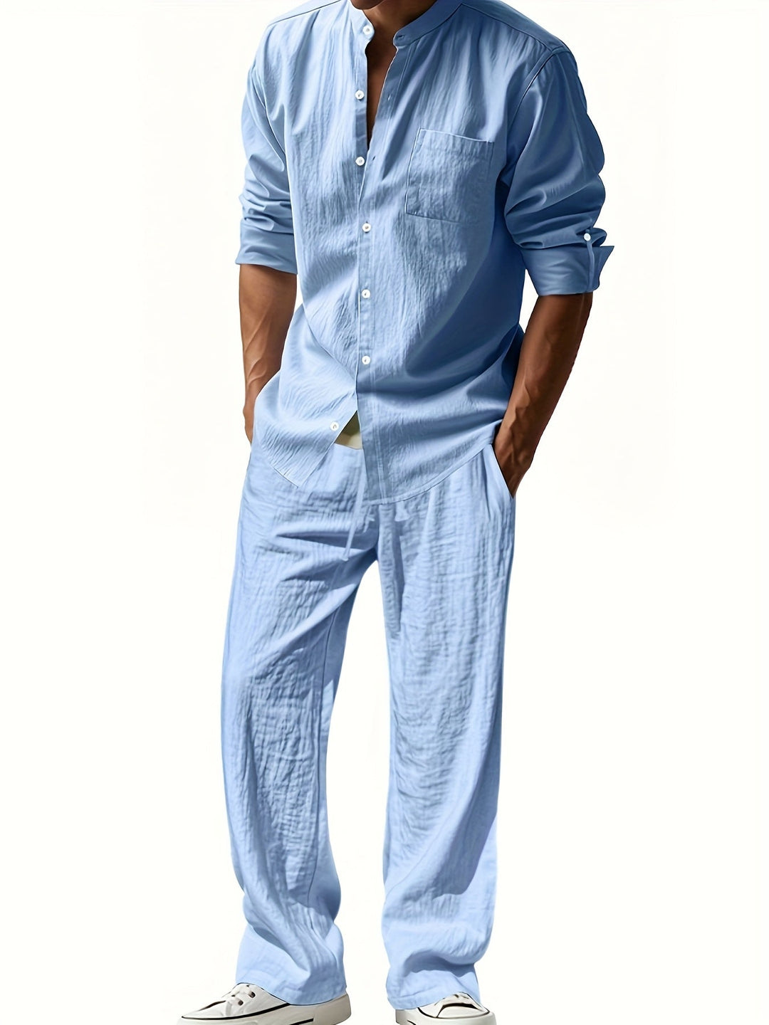 Owen | Casual Linen Set