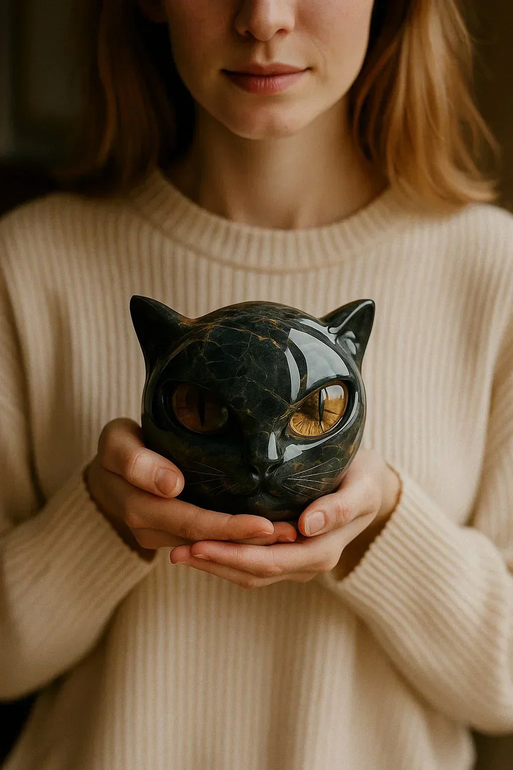 Nyxora | Enigmatic Cat Sculpture