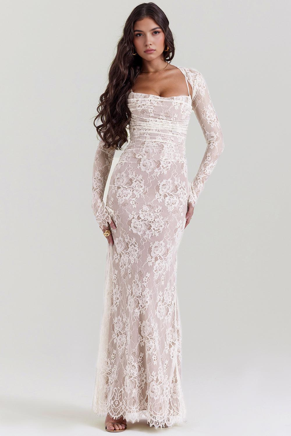 CELESTE - Maxi Dress in Lace