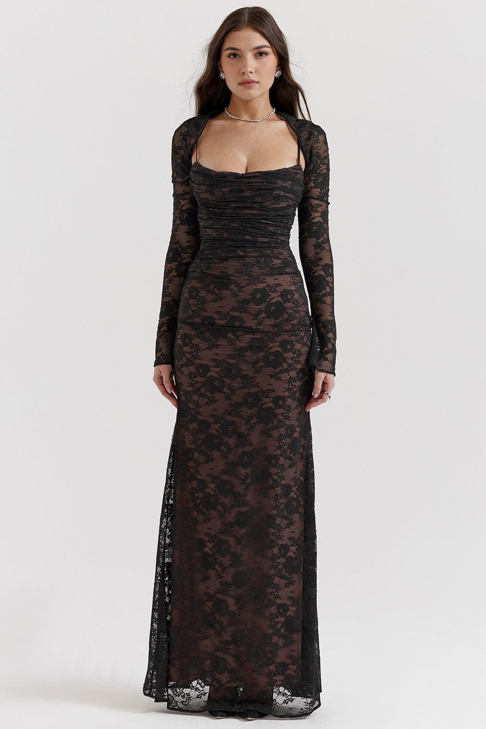 CELESTE - Maxi Dress in Lace
