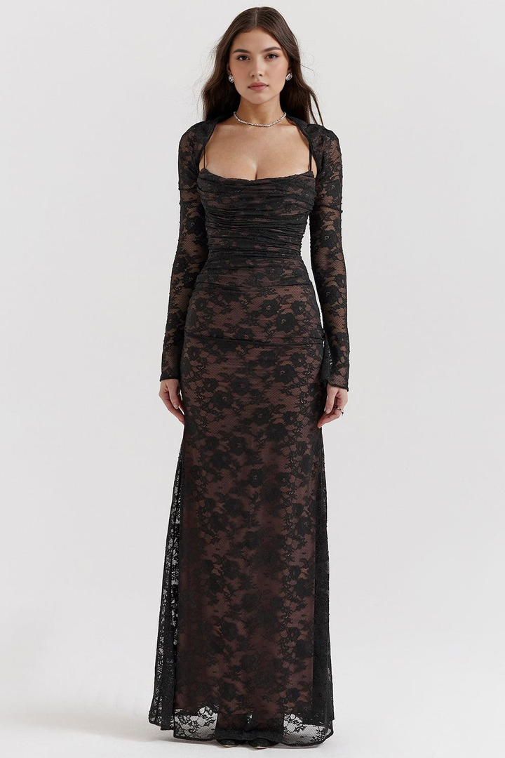 CELESTE - Maxi Dress in Lace