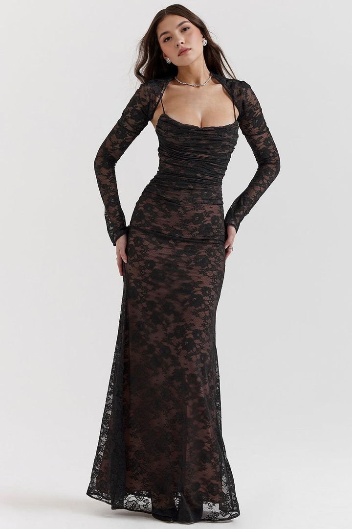 CELESTE - Maxi Dress in Lace