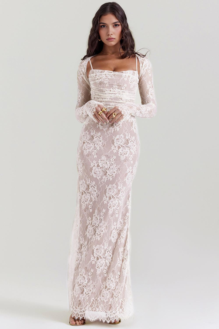 CELESTE - Maxi Dress in Lace
