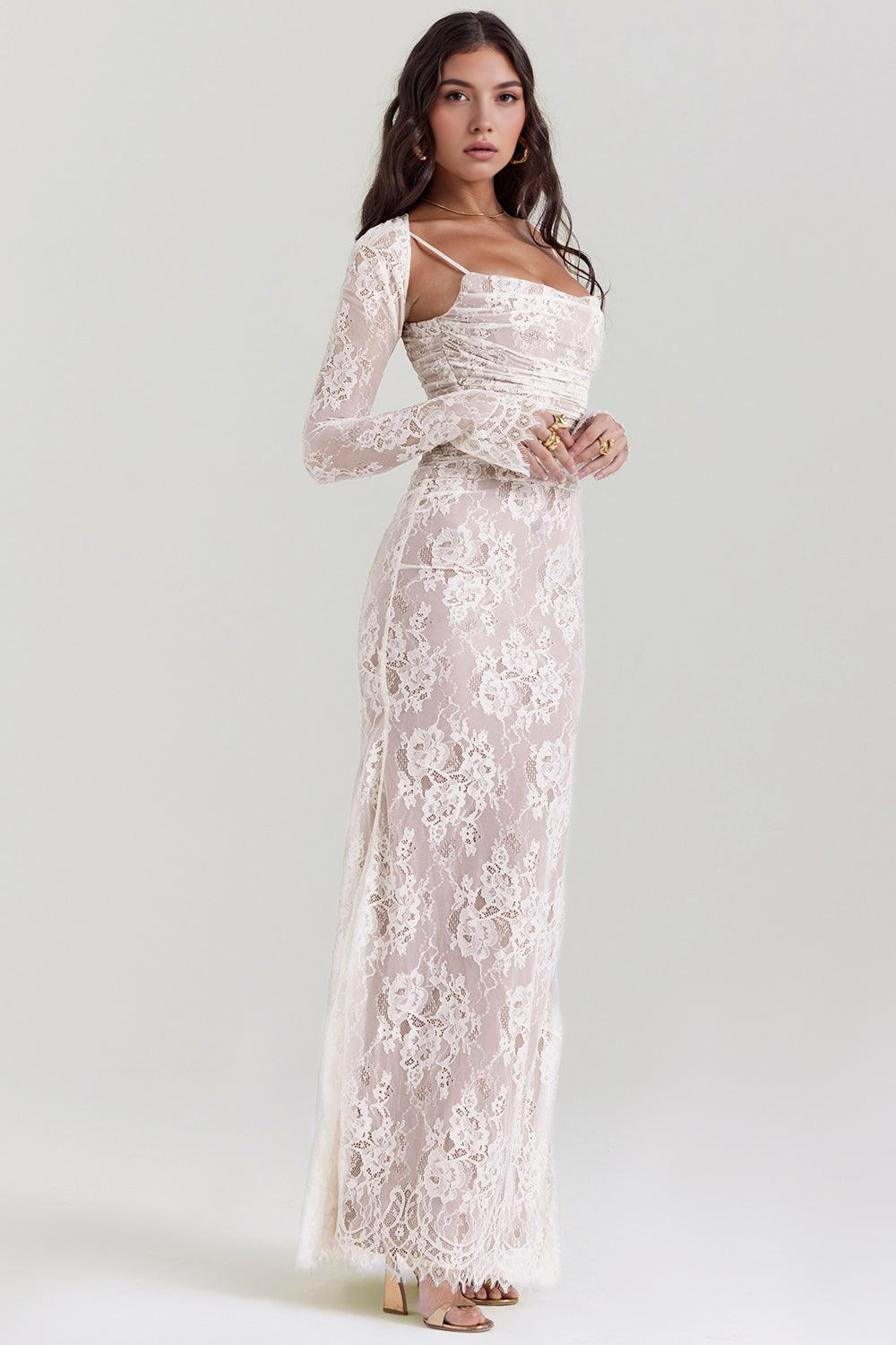 CELESTE - Maxi Dress in Lace