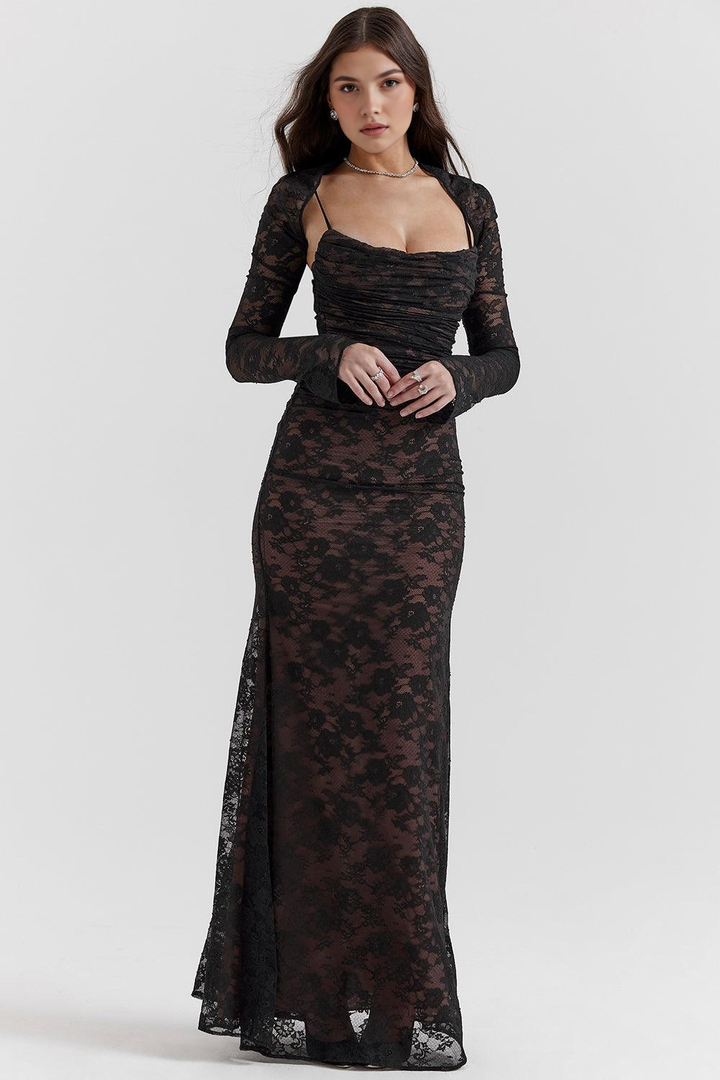 CELESTE - Maxi Dress in Lace