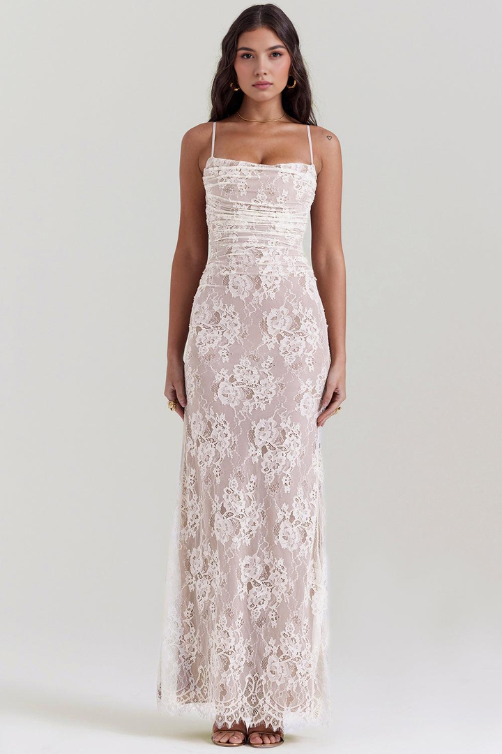 CELESTE - Maxi Dress in Lace