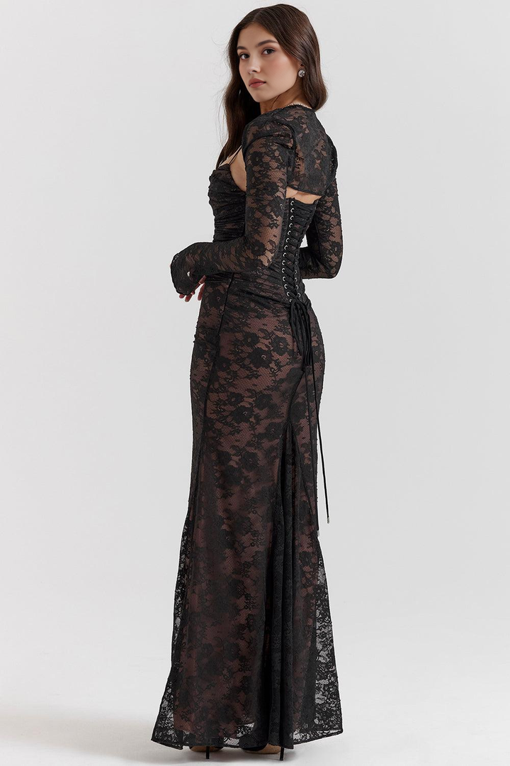 CELESTE - Maxi Dress in Lace