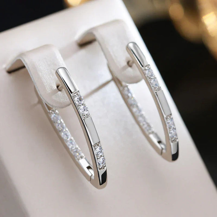 Sylvia | Elegant Zirconia Earrings
