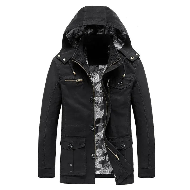 Elegant jacket with multiple pockets