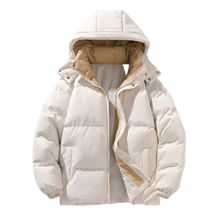 Elegant Men's Jacket with Hood