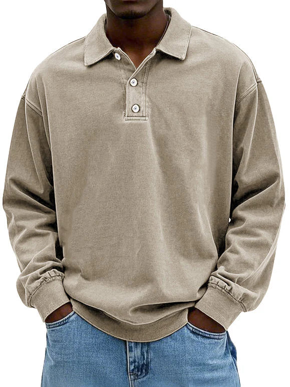 Edric | Vintage Long Sleeve Shirt