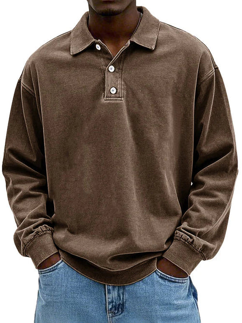 Edric | Vintage Long Sleeve Shirt