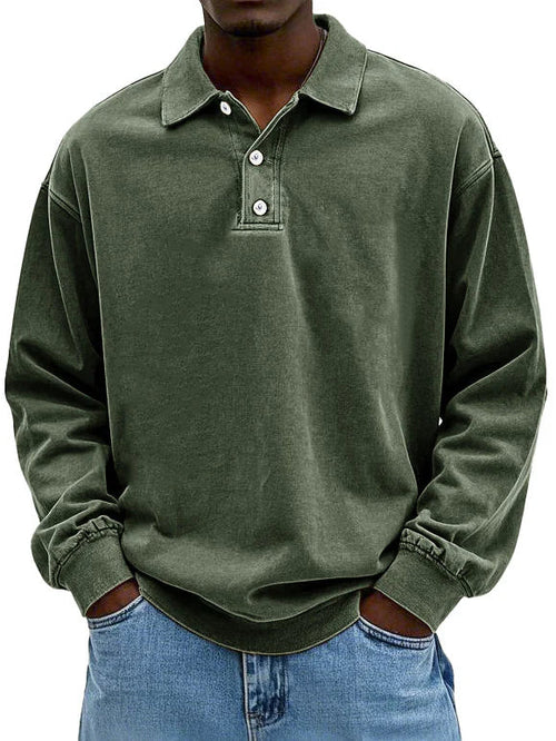 Edric | Vintage Long Sleeve Shirt