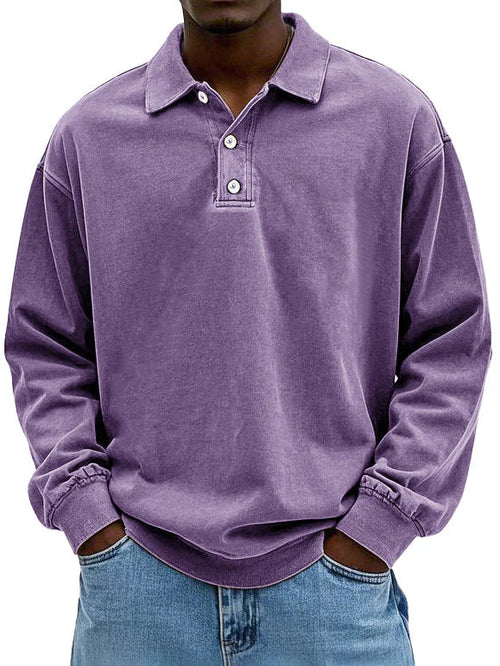 Edric | Vintage Long Sleeve Shirt
