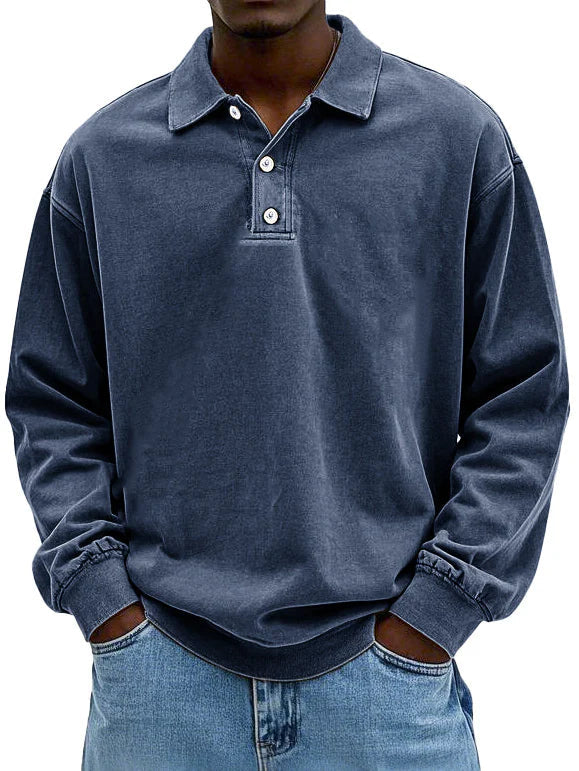 Edric | Vintage Long Sleeve Shirt