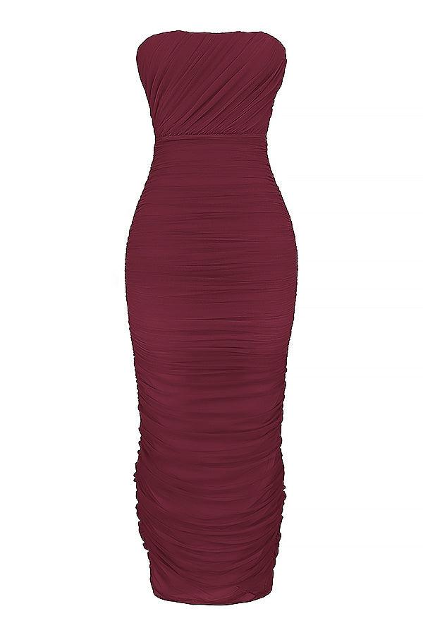 AMARIS - Maxi Dress in Mesh